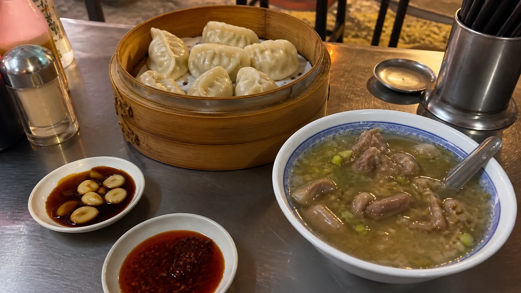 福記肉羹蒸餃